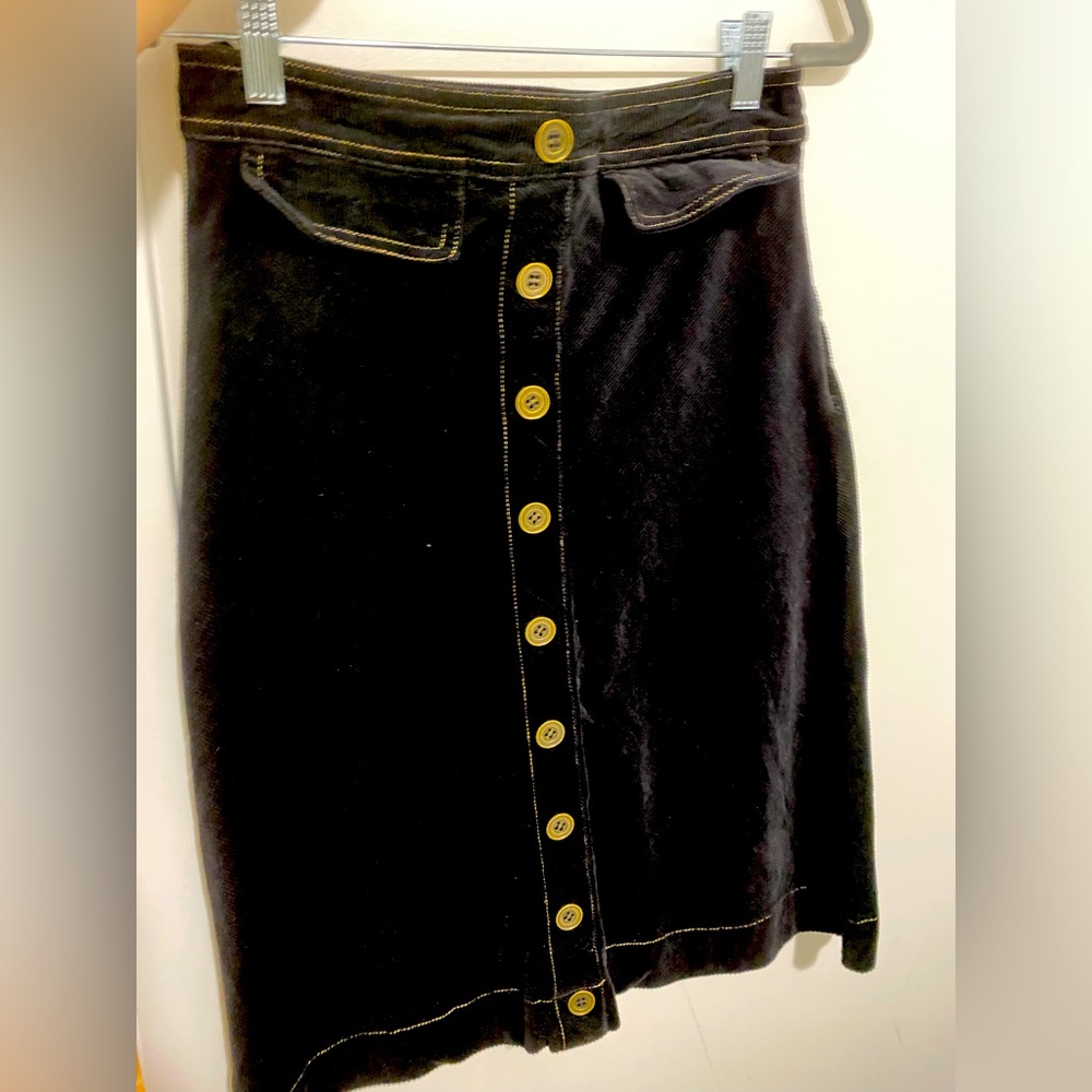 Corduroy skirt